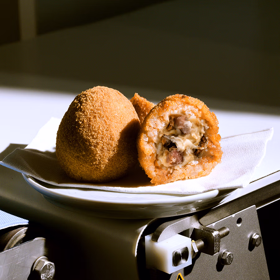 MammaMia Arancini Siciliani Arancino Funghi e Prosciutto