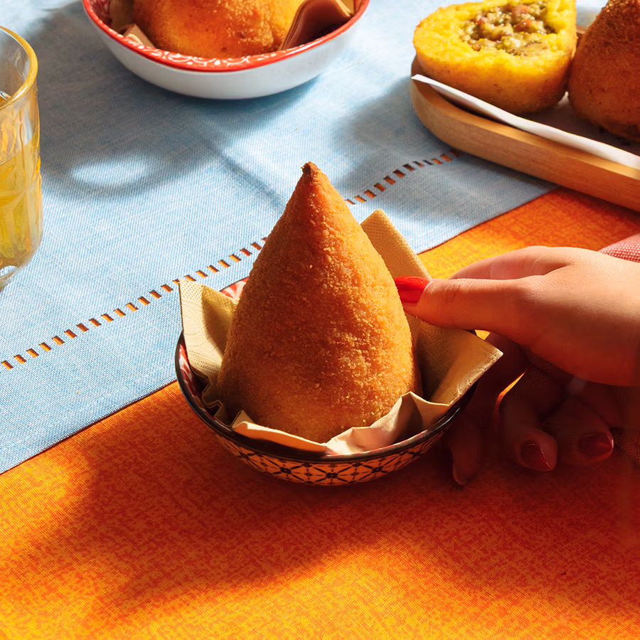 MammaMia Arancini Siciliani Arancino Pollo Curry